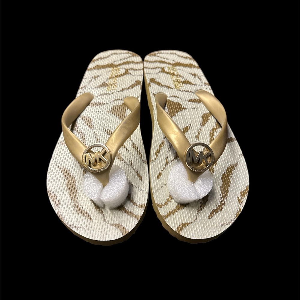 Michael Kors flip flop brand new with box